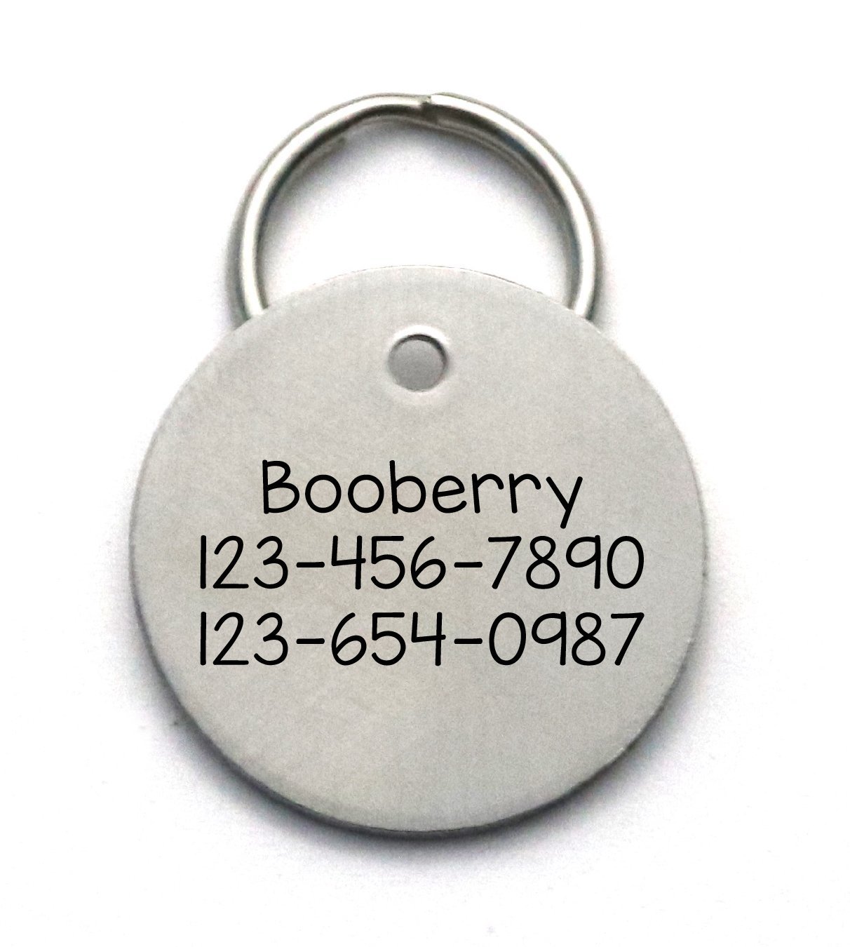 Stainless Steel Pet Tag - If I'm Outdoors I've Escaped