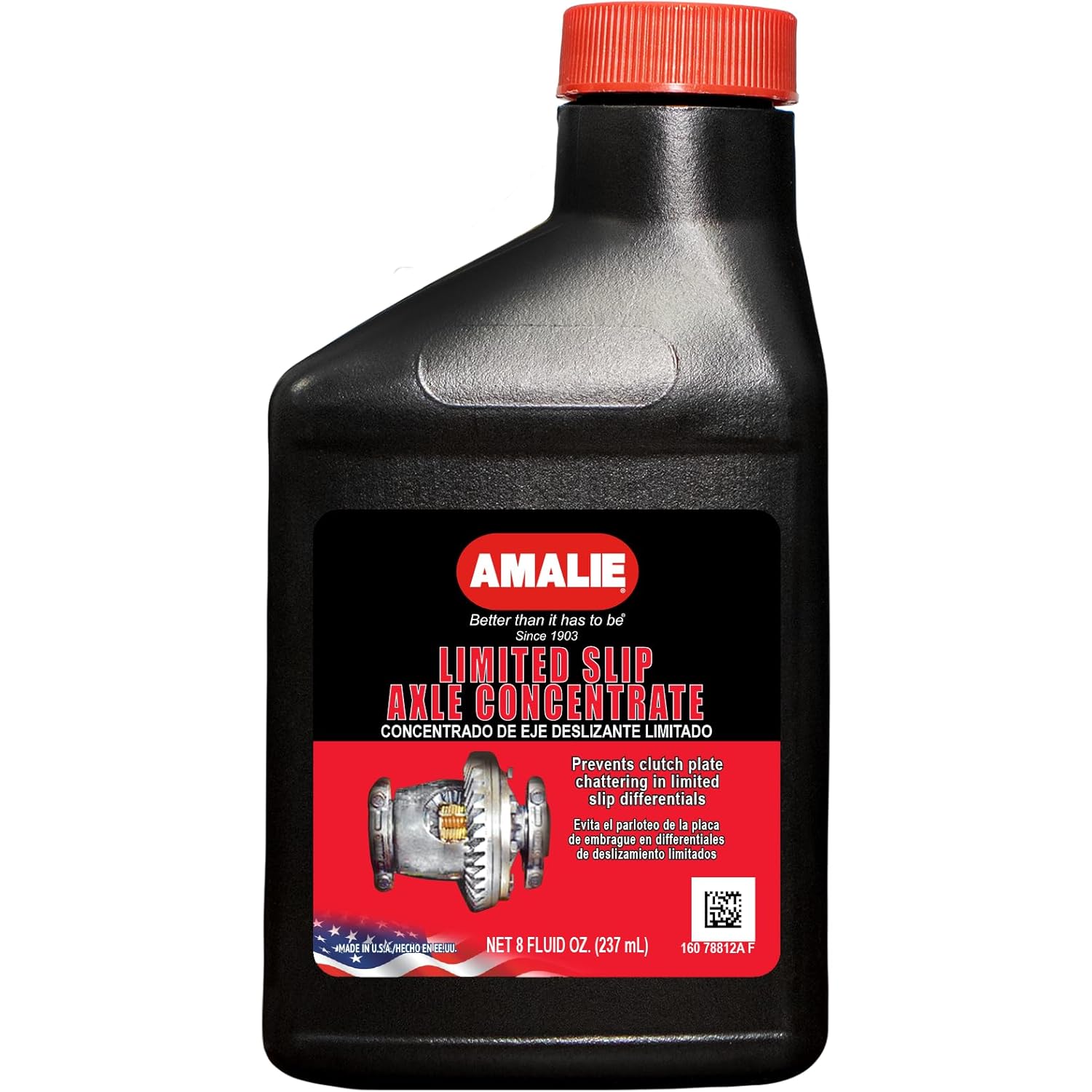 AMALIE Limited Slip Axle Concentrate (160-78812-97) 8 Oz Tube, Pack of 24 | Made in USA