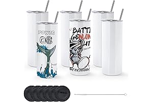 AGH 6 Pack 15oz Sublimation Tumbler