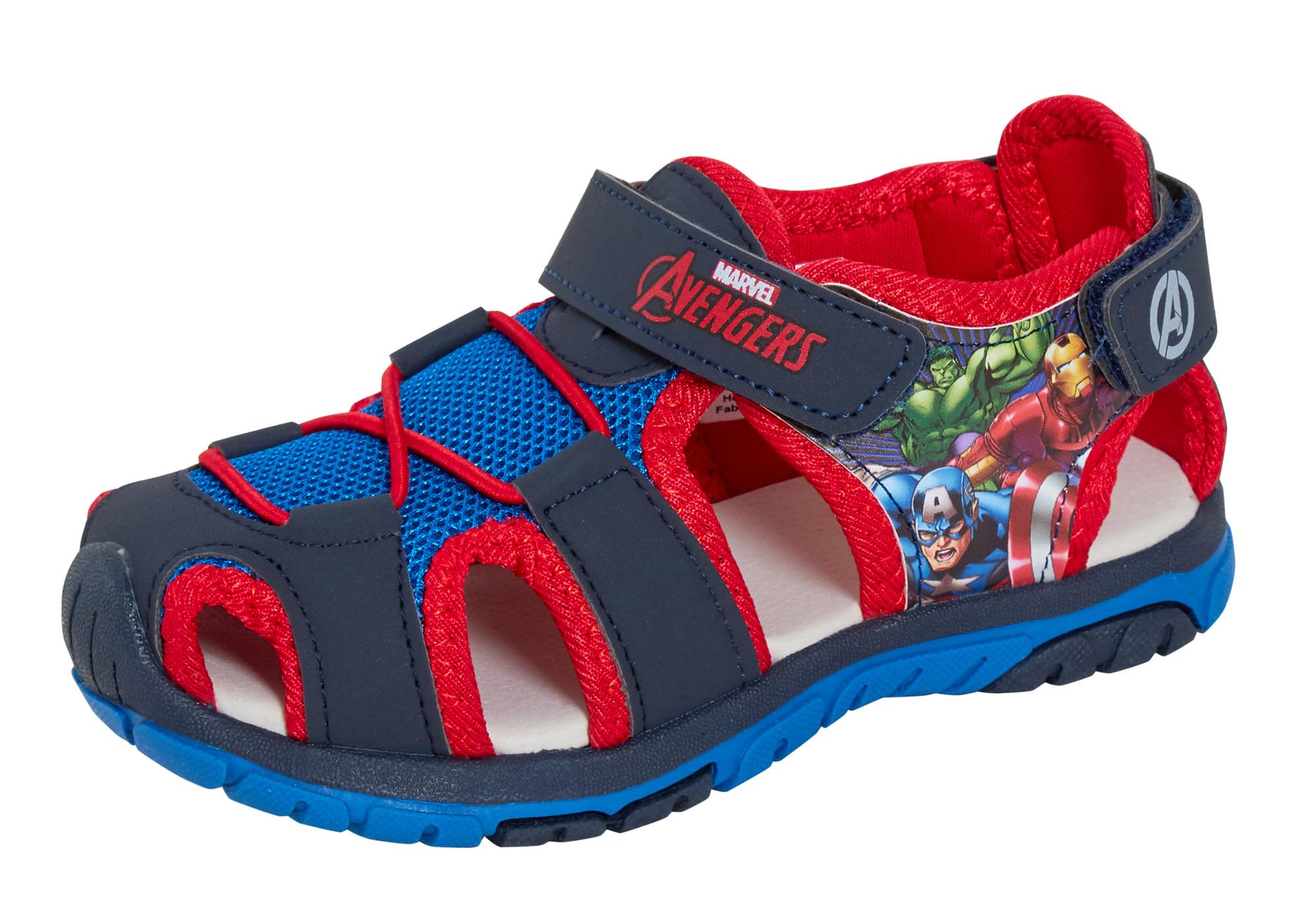 Sandales Avengers pour Enfants, Sandales de Sport à Bout fermé, Chaussures de Marche Ouvertes