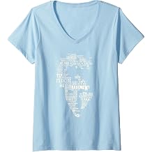 Womens Bob Dylan - Which Way The Wind Blows V-Neck T-Shirt
