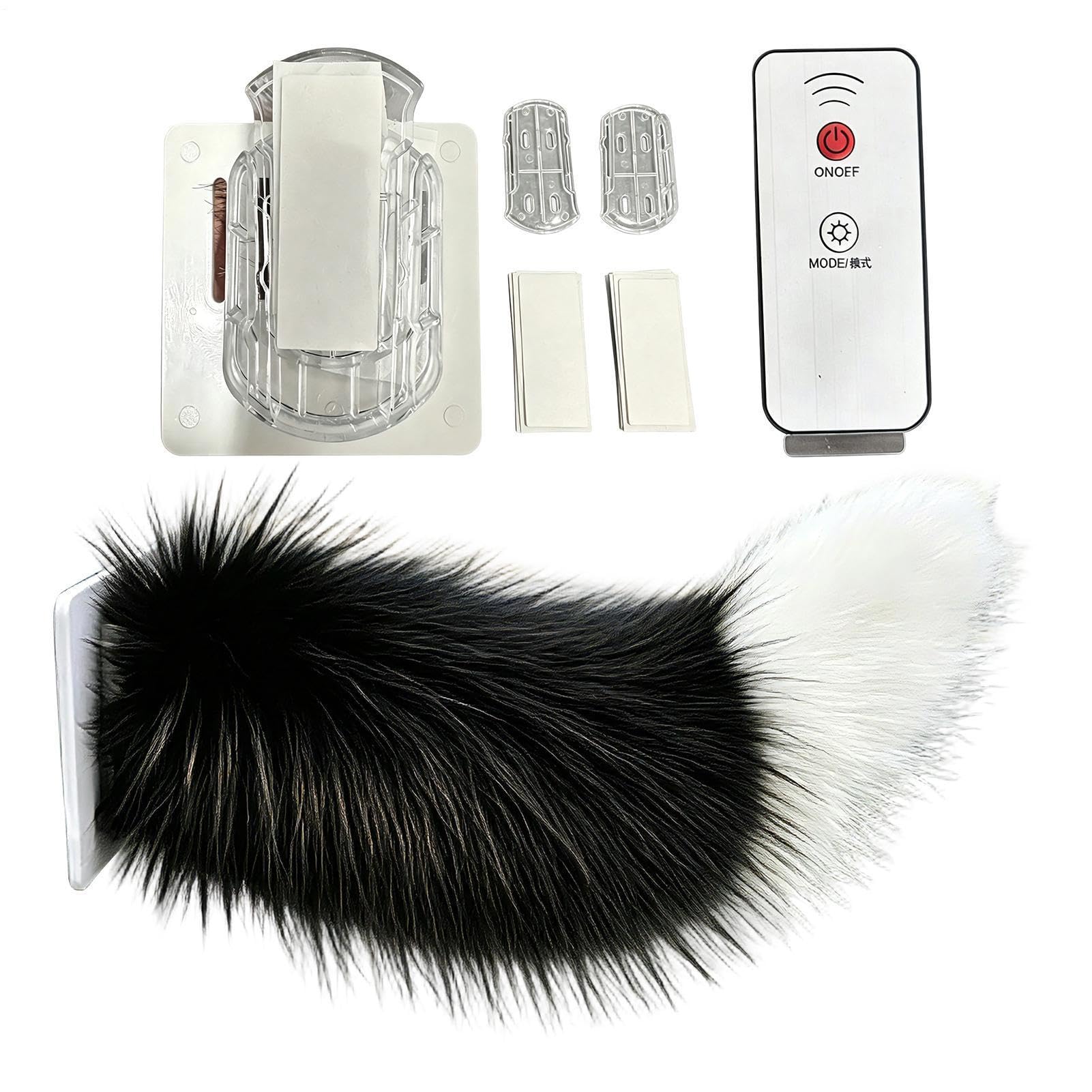Coda Elettrica con Telecomando per Auto Decorazione Realistica Peluche