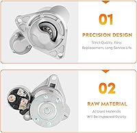 Vista 5 de Motor de arranque para Chevy Trailblazer EXT 06 4.2L, Trailblazer 06-07, Colorado 07 2.9L, Hummer H3 07 3.7L, Saab 9-7x 06-07, Isuzu i-370 i-290 07