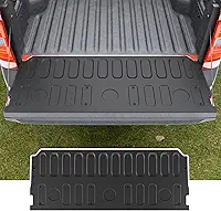 Tapete de porta traseira compatível com 2022 2023 2024 Ford Maverick protetor de forro de porta traseira forro de carga TPE forro de carga para acessórios Ford Maverick (tapete de caminhão de