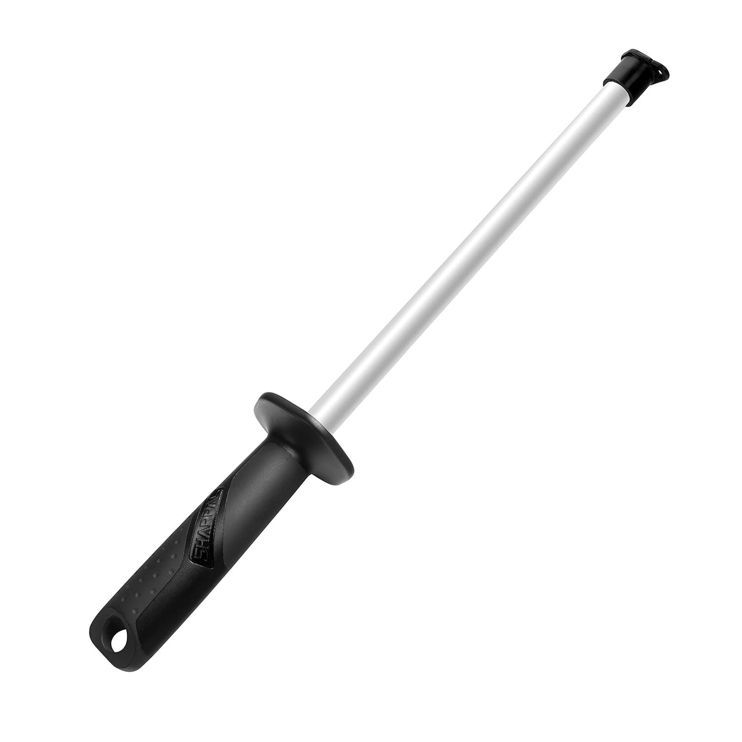 SHARPAL 118N Professional Ceramic Sharpening Fine Honing Rod Steel Kitchen Knife Sharpener Stick With Anti-Breaking Cap