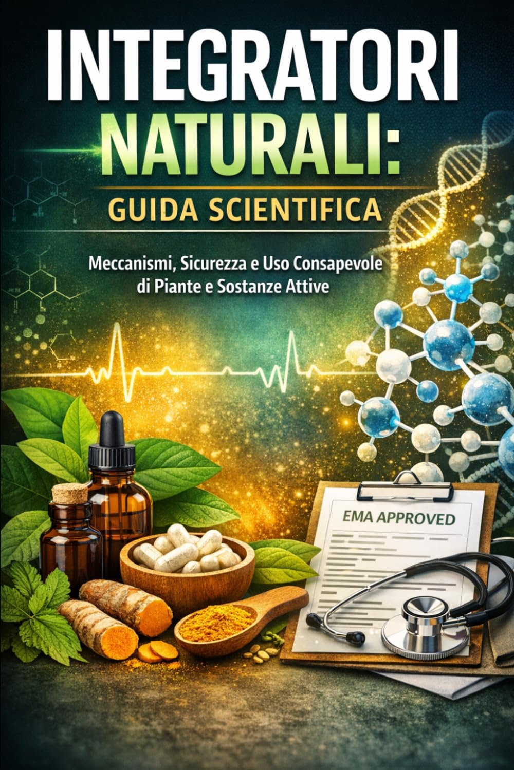 INTEGRATORI NATURALI: GUIDA SCIENTIFICA: Meccanismi, sicurezza e uso consapevole di piante e sostanze attive