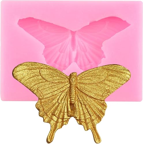 Moldes de silicona de mariposa para pastel de fondant de mariposa, molde para hornear para decoración de pasteles de azúcar, decoración de cupcakes,