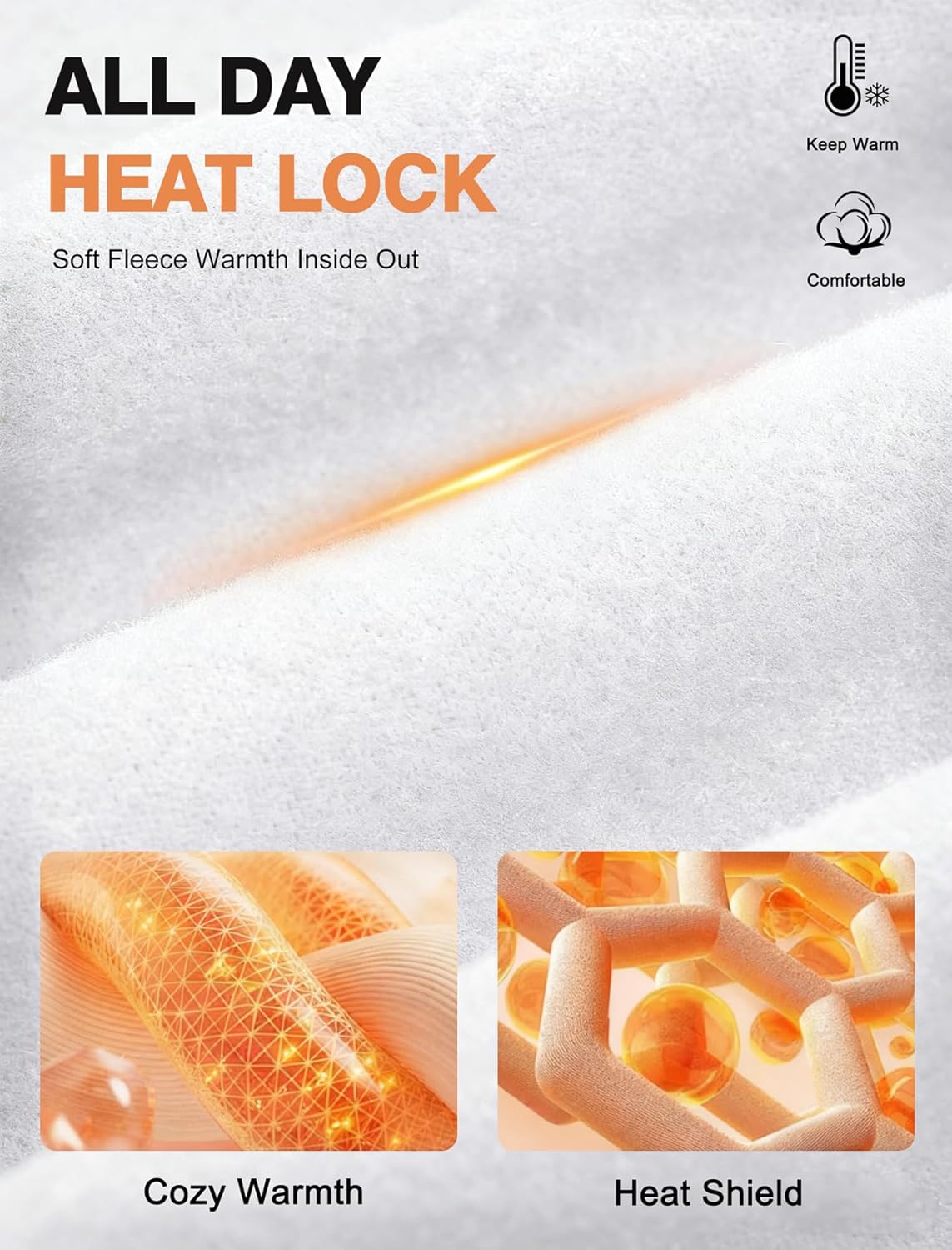 Men's 1, 3 or 5 Pack Performance Long Sleeve T-Shirts, UPF 50+ Sun Protection Shirts, Athletic Gym Workout Shirts for Running - Image 4