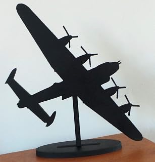 Silhouette WW2 Lancaster Bomber ~ Standing Approx 20cm tall