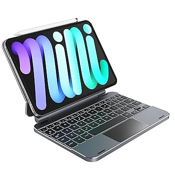 doqo F83A Pro ワイヤレスキーボードケース Doqo AluMini™ iPad Keyboard Case for iPad Mini 6/7 – doqoshop