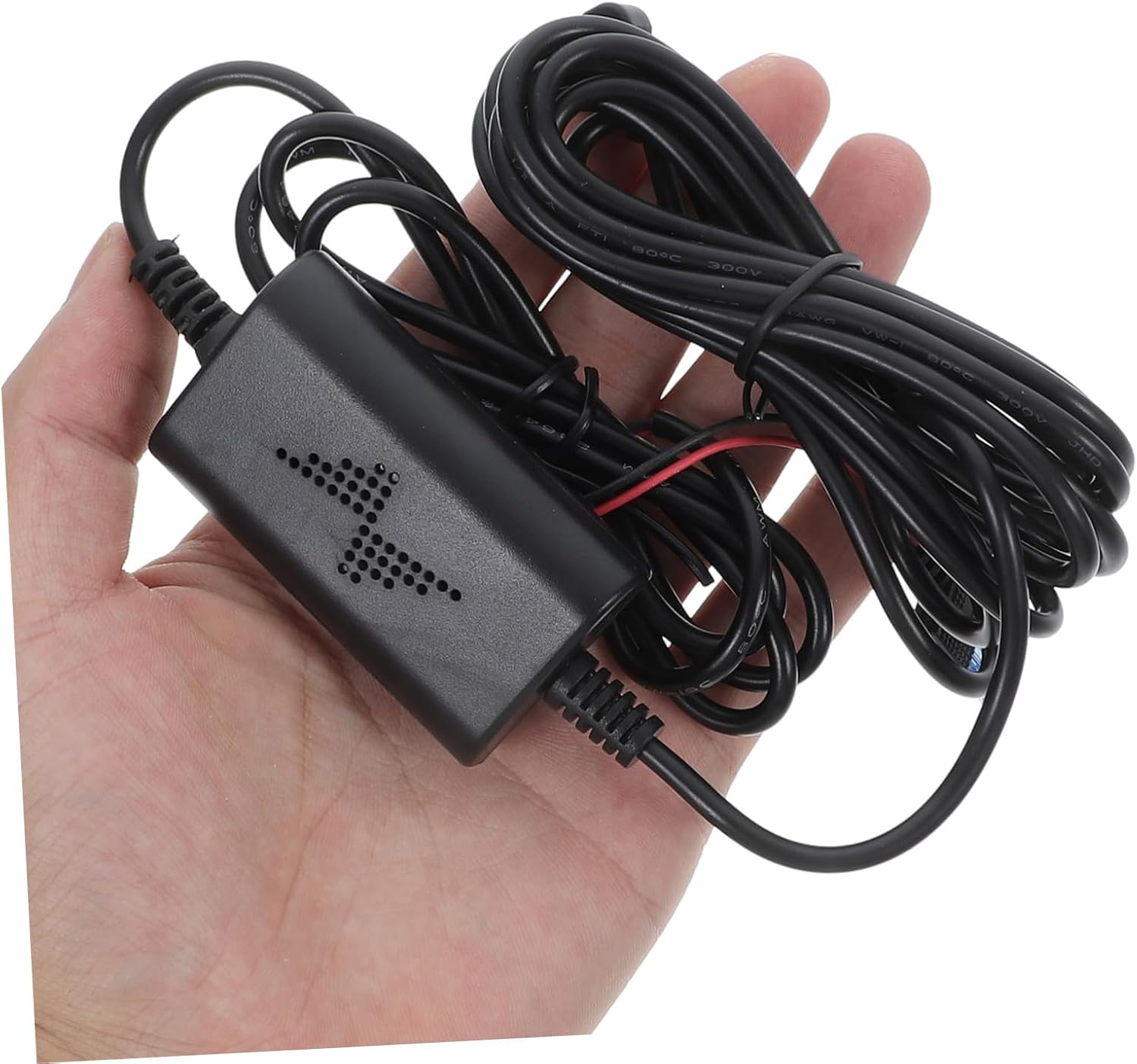 12V to 5V Car Recorder Power Cord for Dash Cam 2.5A Heavy Duty Automotive Charging Cable Compatible Car Devices