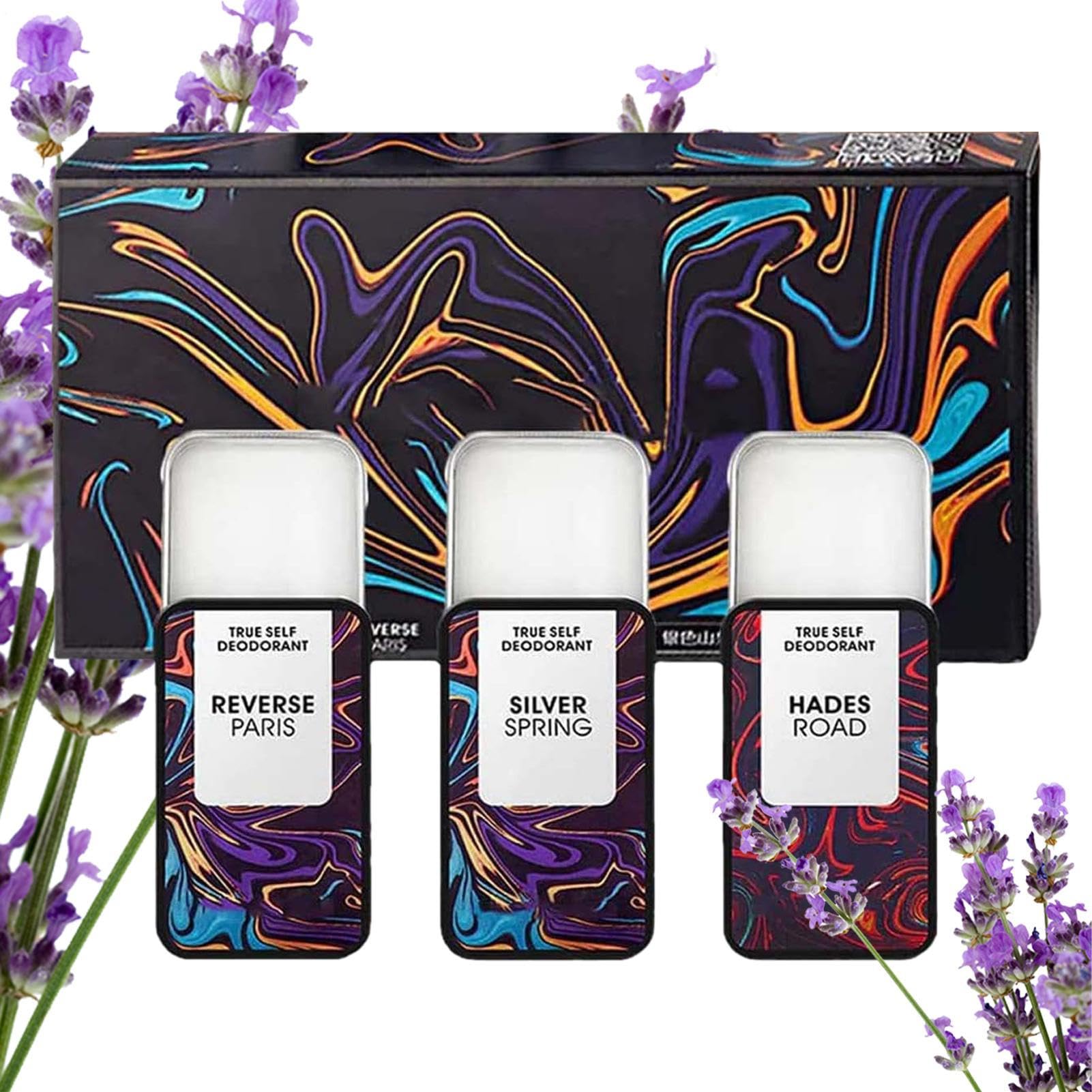Set di profumi solidi Hommelure Fheromotherapy, 3 pezzi di profumo solido Hommelure Feromone naturale a lunga durata, balsamo profumato solido tascabile portatile per appuntamenti di viaggio