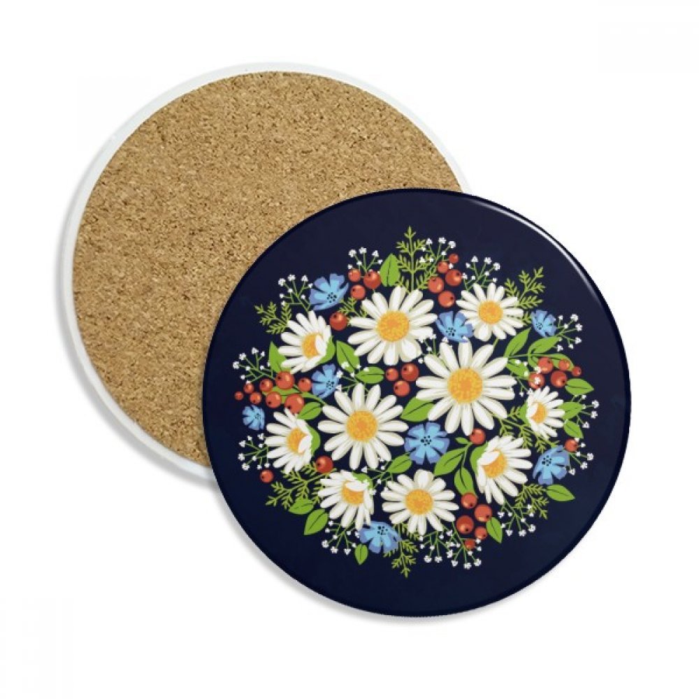Coaster en céramique pour boissons résolvant les taches d'humidité