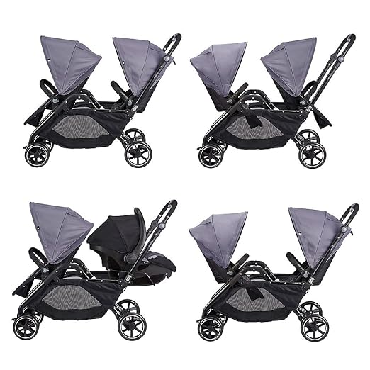 parallel tandem stroller