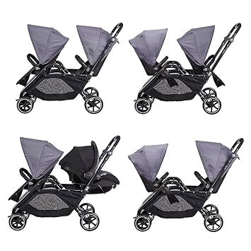 parallel tandem stroller