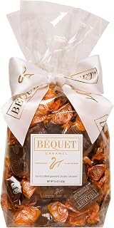Béquet Caramel - Chocolat A L'Orange - Caramel Candy Individually Wrapped - Made in Montana - Kosher (Star D) and Gluten Free - 16oz Gift Bag
