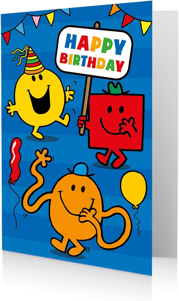 Anniversary Card Happy Anniversary Card Mr Men & Little Miss Envelope Included