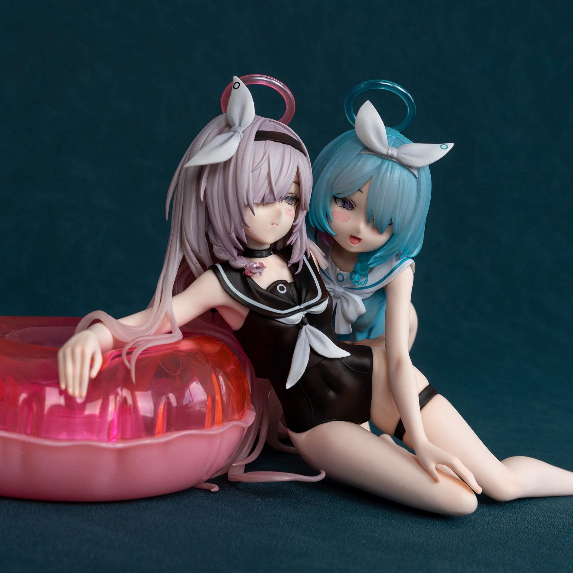 Amazon.co.jp: 対応ブルアカ フィギュア プラナ アロナ 12cm 水着 ロリ