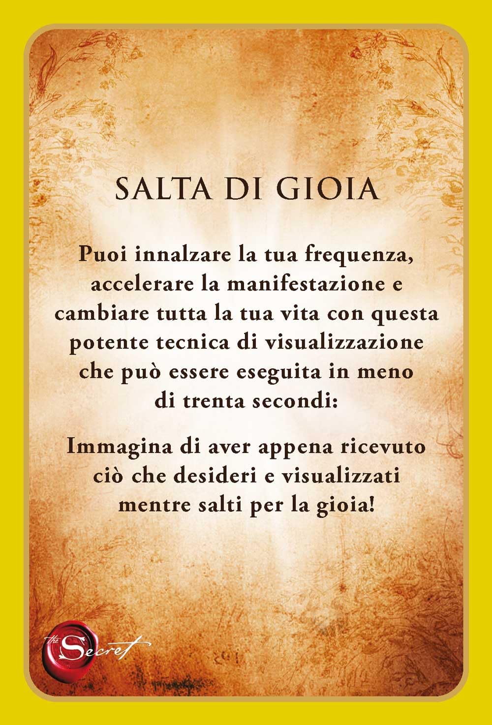 The secret. Carte della manifestazione