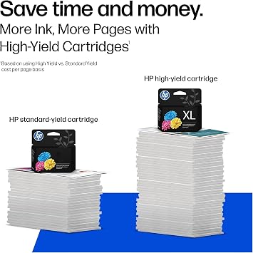 HP Original 962 Cyan, Magenta, Yellow / 962XL Black Ink Cartridges (4-Pack) | Works OfficeJet 9010 Series, OfficeJet Pro 9010, 9020 Series | Eligible for Instant Ink | 3JB34AN