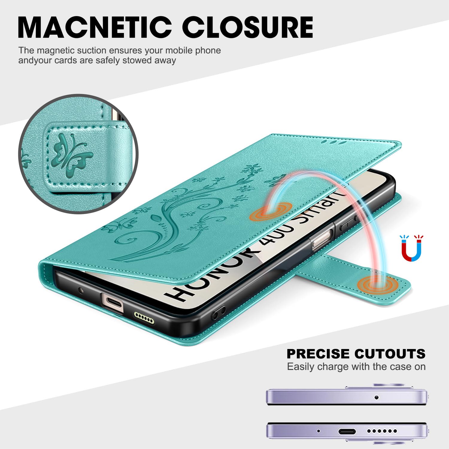 Coque Pour Honor 400 Smart Avec 1 Verre Trempé,1 Protection