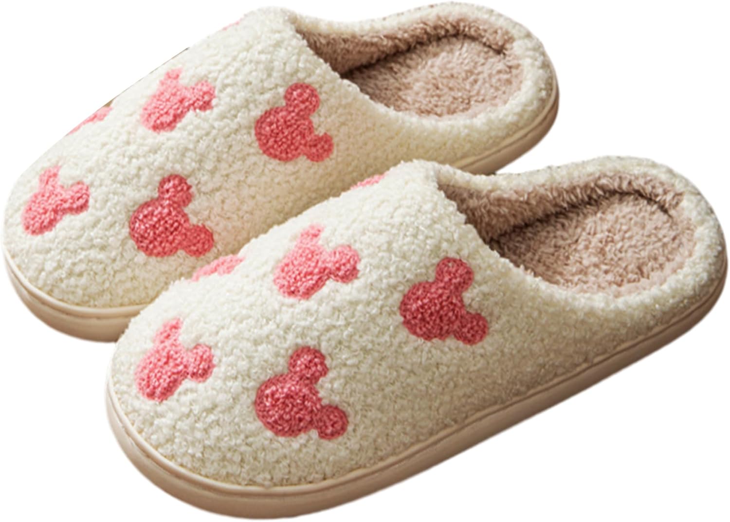 Pantuflas de lazo con espuma viscoelástica para mujer y hombre