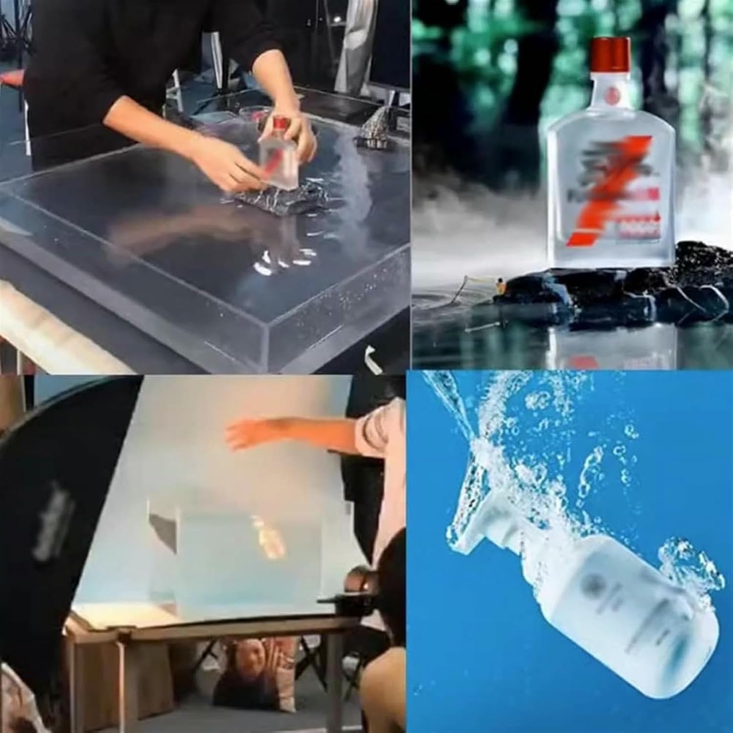 Creative Acrylic Photo Posing Props, Photography Shooting Tray, Clear Display Case Showcase for Photography Storage Display Thick 5mm