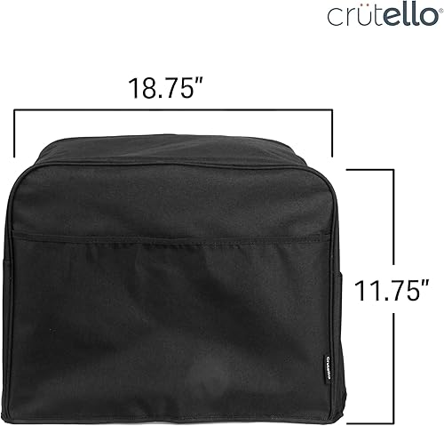 Miniatura 6 de Crutello Cubierta para olla Crock cubierta antipolvo para electrodomésticos pequeños que mide 18.57 x 8.5 x 11.75 pulgadas, compatible con ollas de