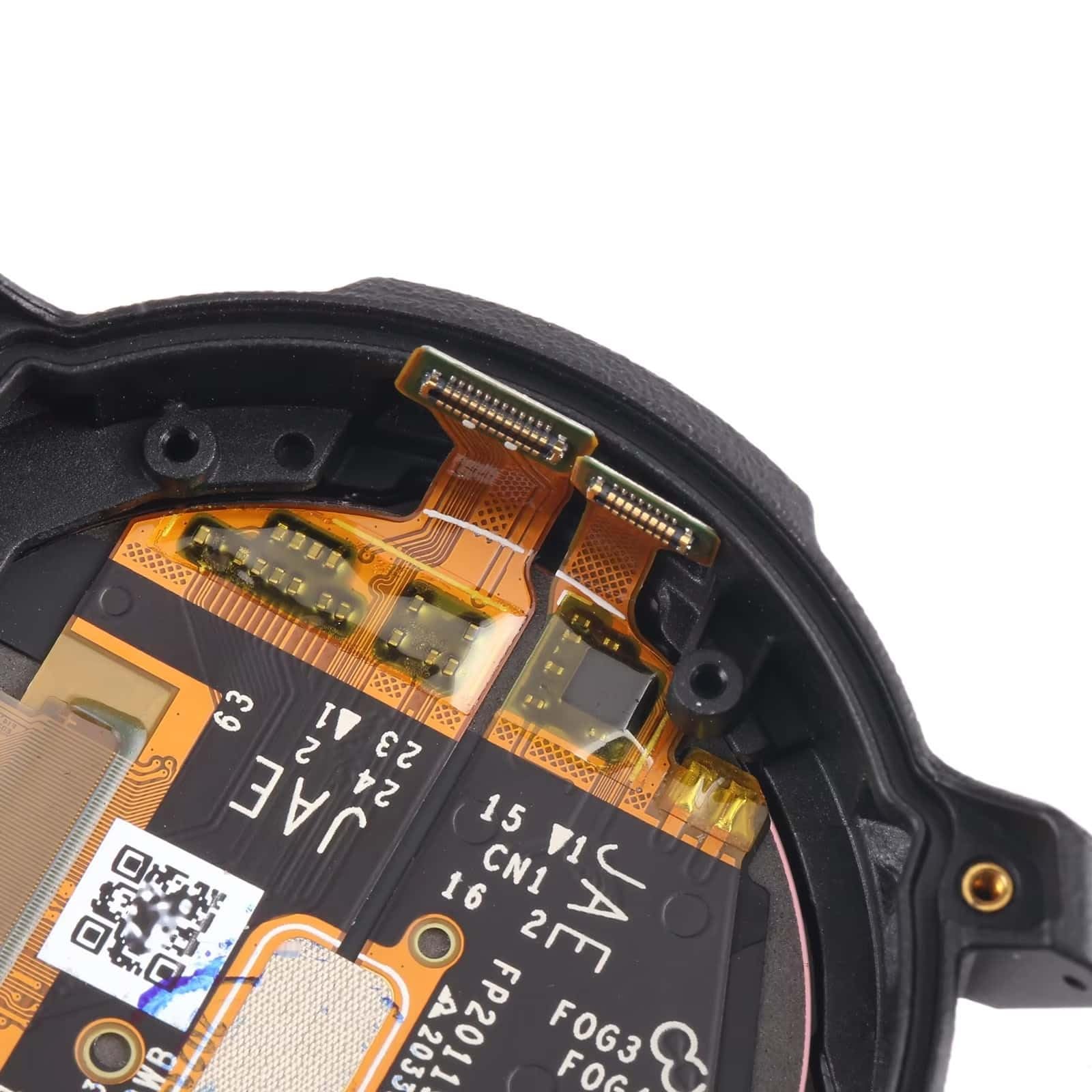 YOOOKOOO - Pantalla LCD para Huawei Honor Watch GS Pro con digitalizador, pieza de repuesto de reparación de montaje completo (con marco blanco)