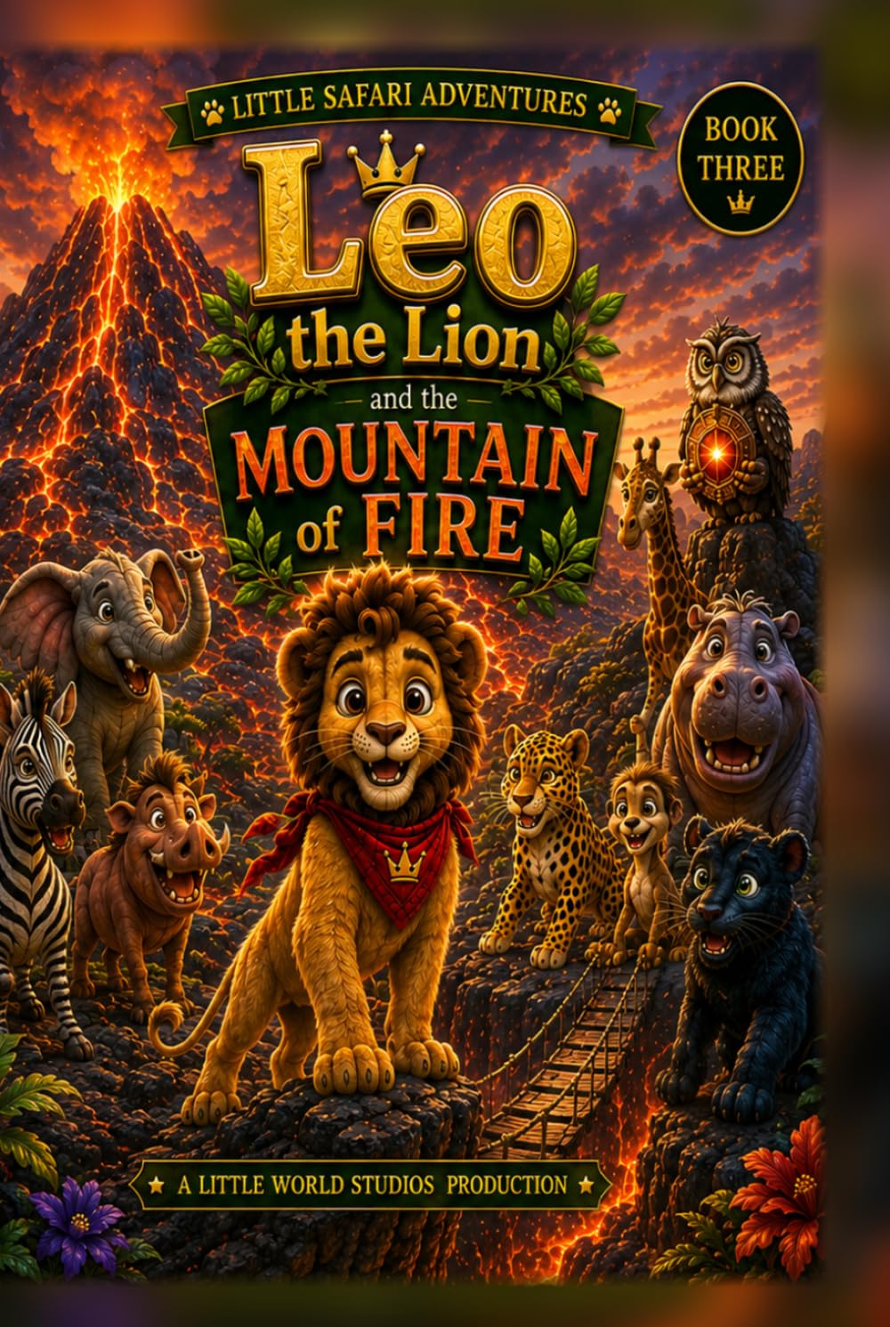 Leo The Lion mountain of Fire (Little Safari Adventure)