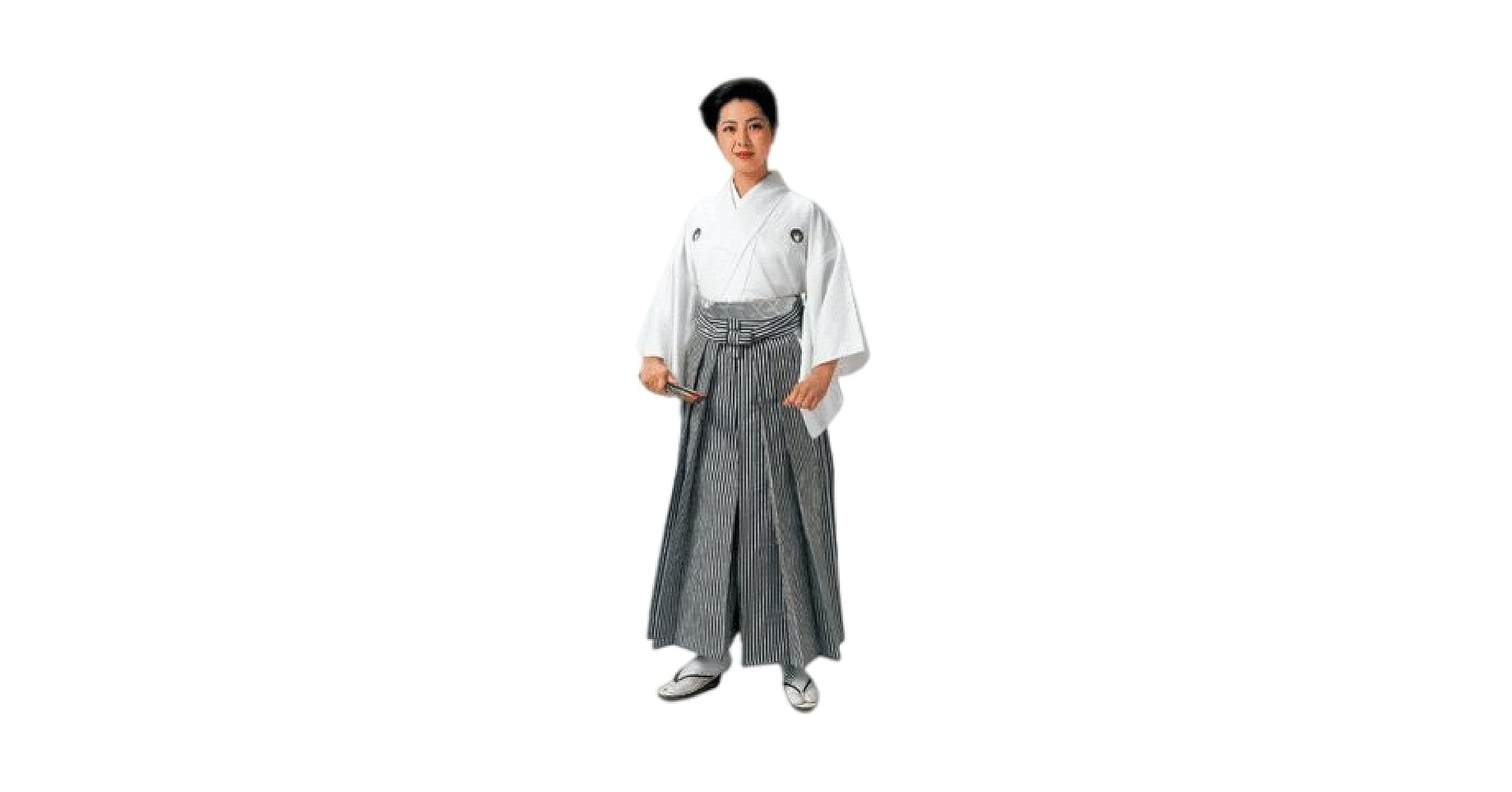 Amazon | 【ノーブランド品】 縞袴(太縞)-舞踊袴 馬乗り袴 成人