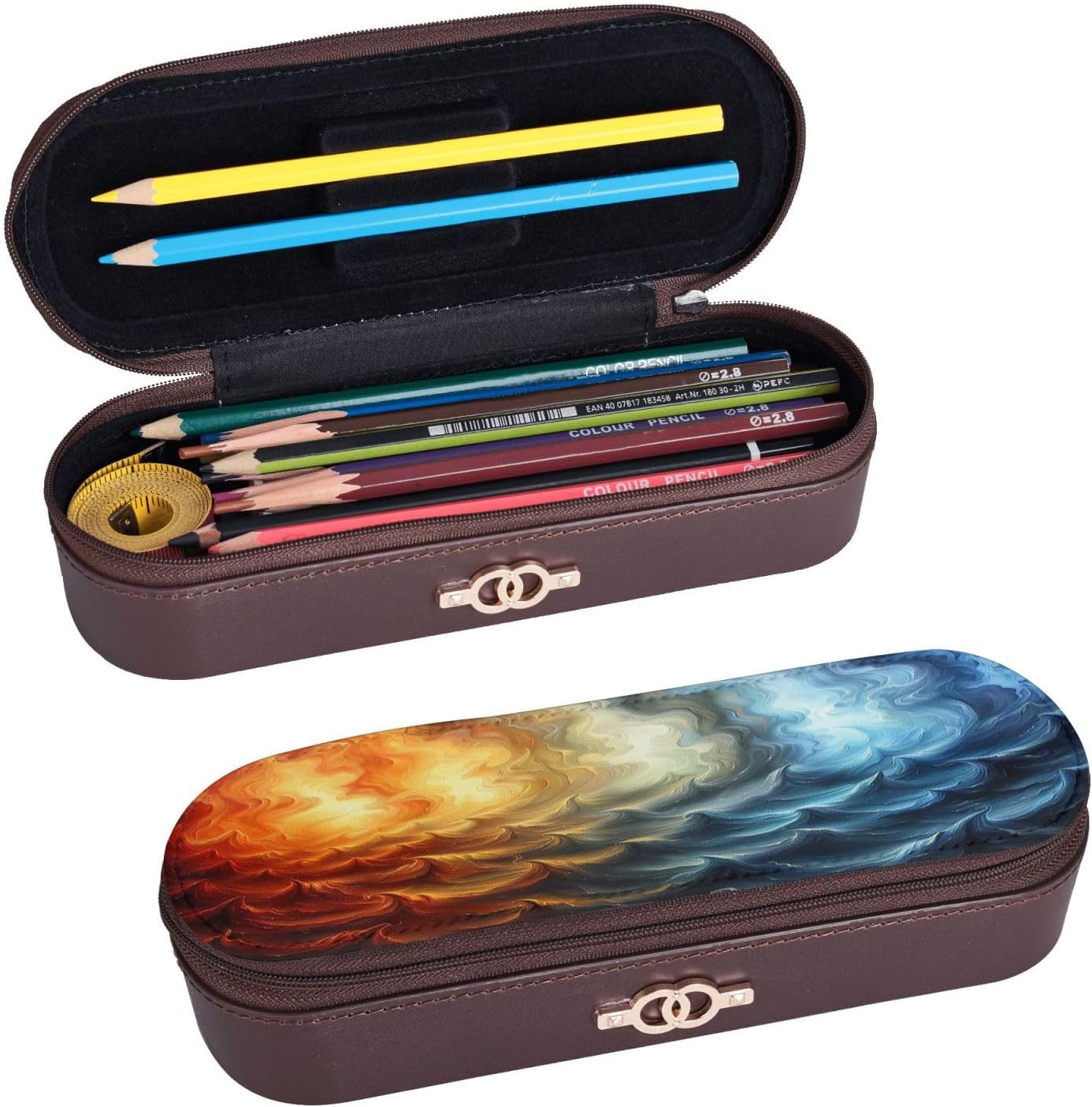 demon Leather Multi Slot Pen Storage Case image 2