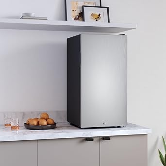 EdgeStar BWC210SLD 113 Can Beverage Center Stainless Solid Door