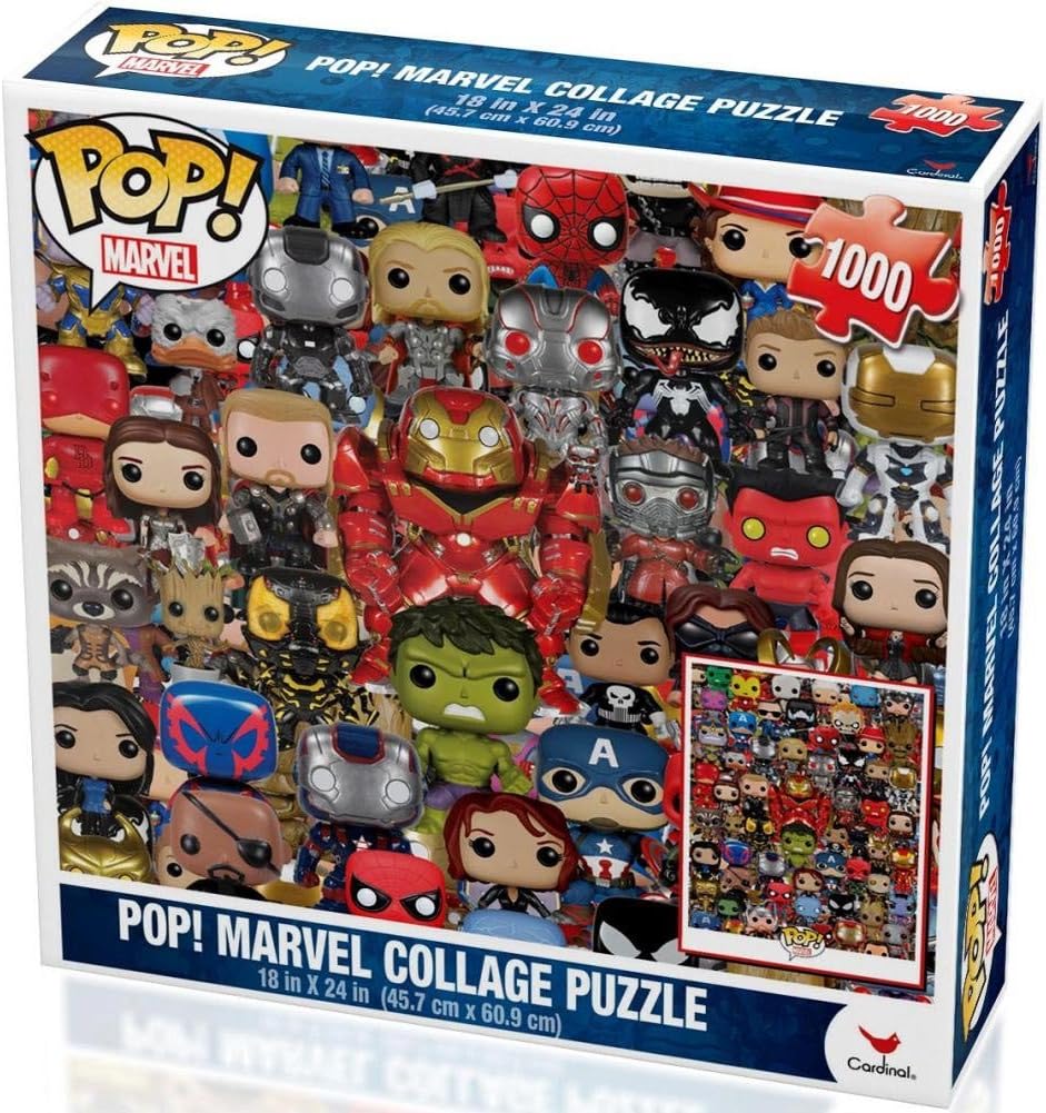 Marvel Funko Pop Puzzle (1000 Piece)