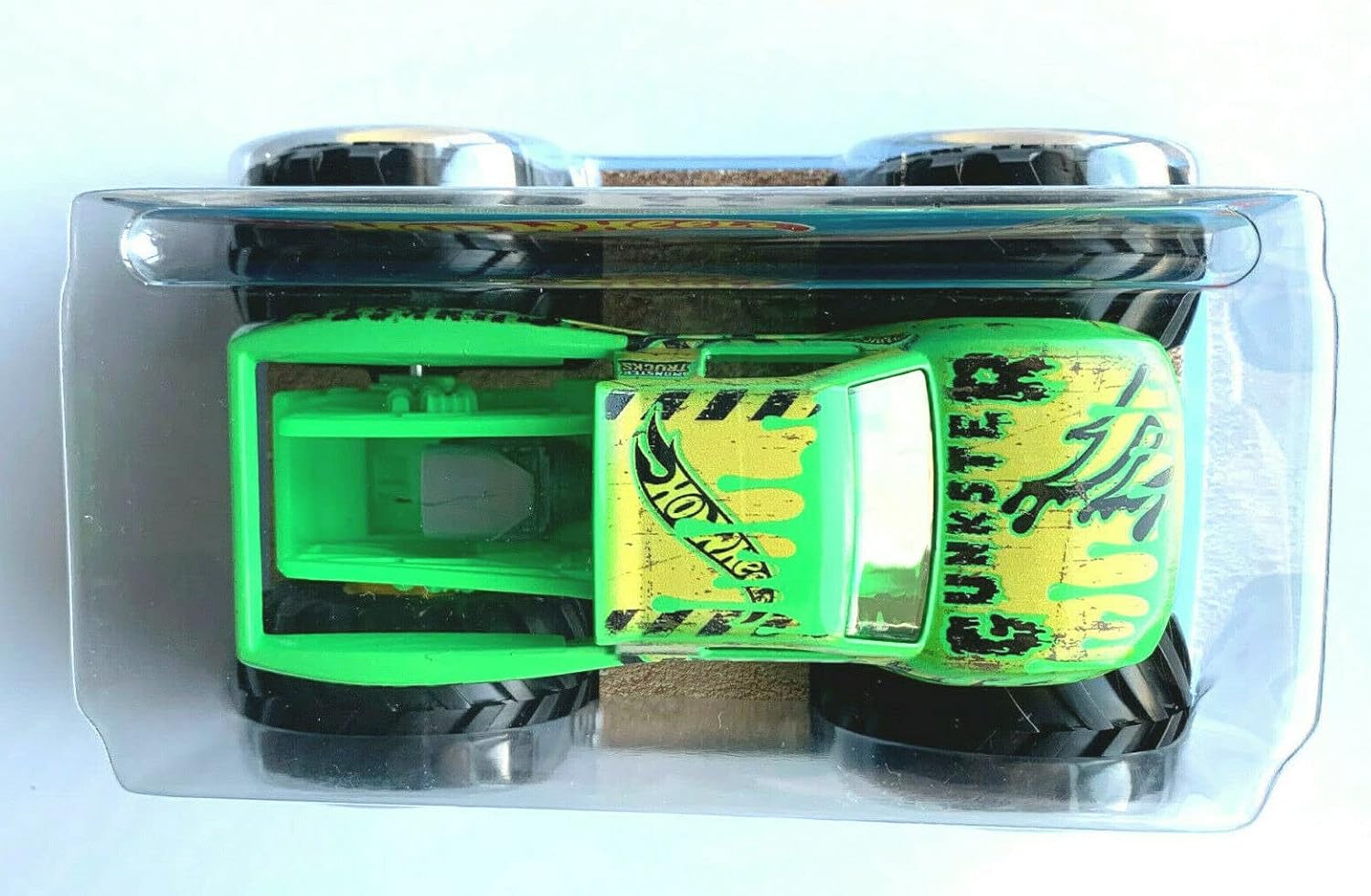 DieCast Hot Wheels Monster Trucks Oversized Gunkster, 1:24 Scale Truck