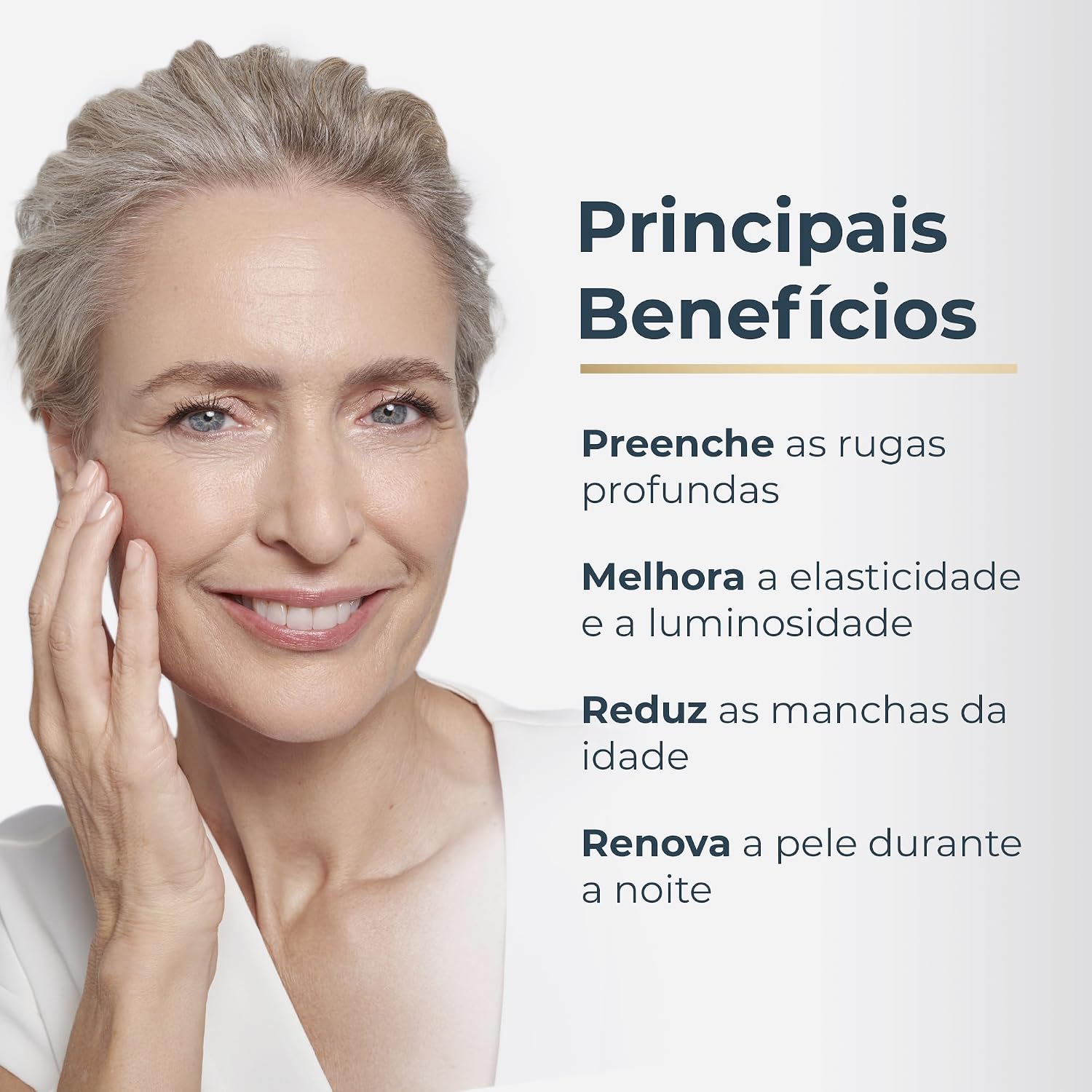EUCERIN Creme Facial Anti-idade Firmador Noite 50ml, Elasticity, Pele Madura, Hyaluron-Filler, Ácido Hialurônico, Antirrugas