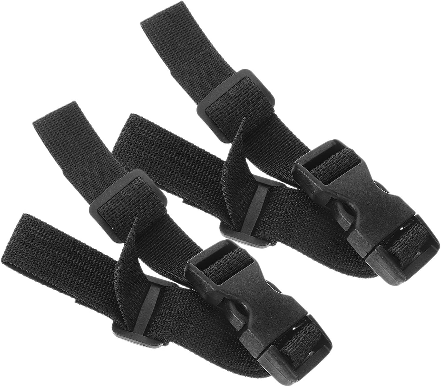 2pcs Accordion Chest Strap with Buckle, Non-slip Back Holding Strap Replacement for Accordion Accessories, Black Adjustable Backpack Fastening Belt for Musical Instruments