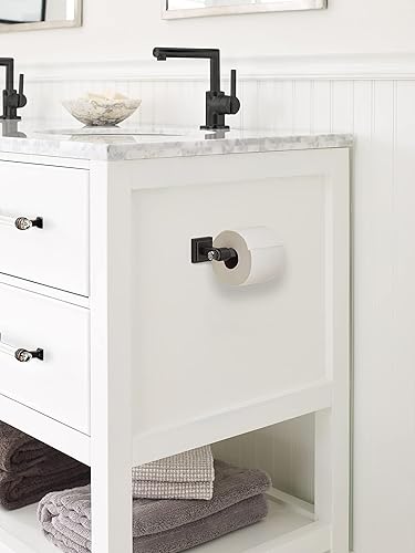 Vista 144 de Amerock BH36062CG10 - Toallero de mano Glacio de 5-7/16 pulgadas de longitud para pared de baño y cocina pequeña, accesorios de baño Transparente