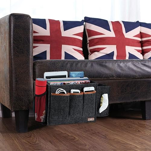 Miniatura 7 de Zafit Organizador de mesita de noche, organizador de almacenamiento de mesita de noche, organizador de mesita de noche, organizador para revistas y