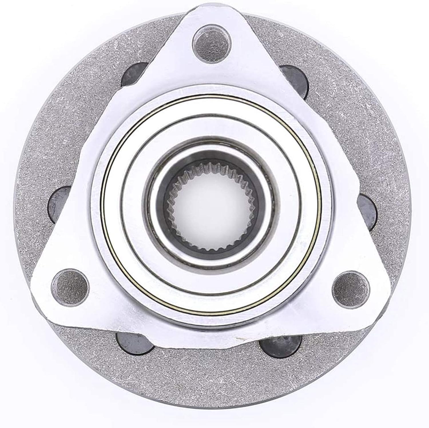 MotorbyMotor 515007 Front Wheel Bearing and Hub Assembly 4WD with 6 Lugs Fits for 1998-2003 Dodge Durango, 1997-2004 Dodge Dakota Low-Runout OE Directly Replacement Hub Bearing w/2-Wheel ABS