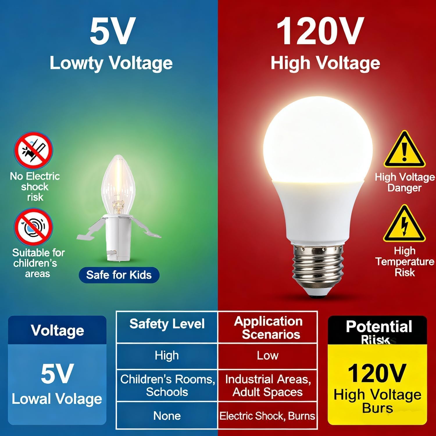USB 5V LED 6 Light Accessory Set Compatible with Department 56, Christmas Village Cottages,Pumpkins,Halloween Indoor Outdoor Atmosphere Decoration,Blow molds,9.8ft White Cord with C5Lamp
