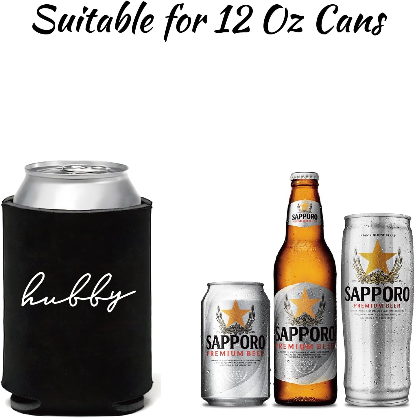 Mr&MrsGifts Wedding Can Coolers, Honeymoon Essentials for Couples, Hubby Wifey Engagement Gifts & Bridal Shower Favors