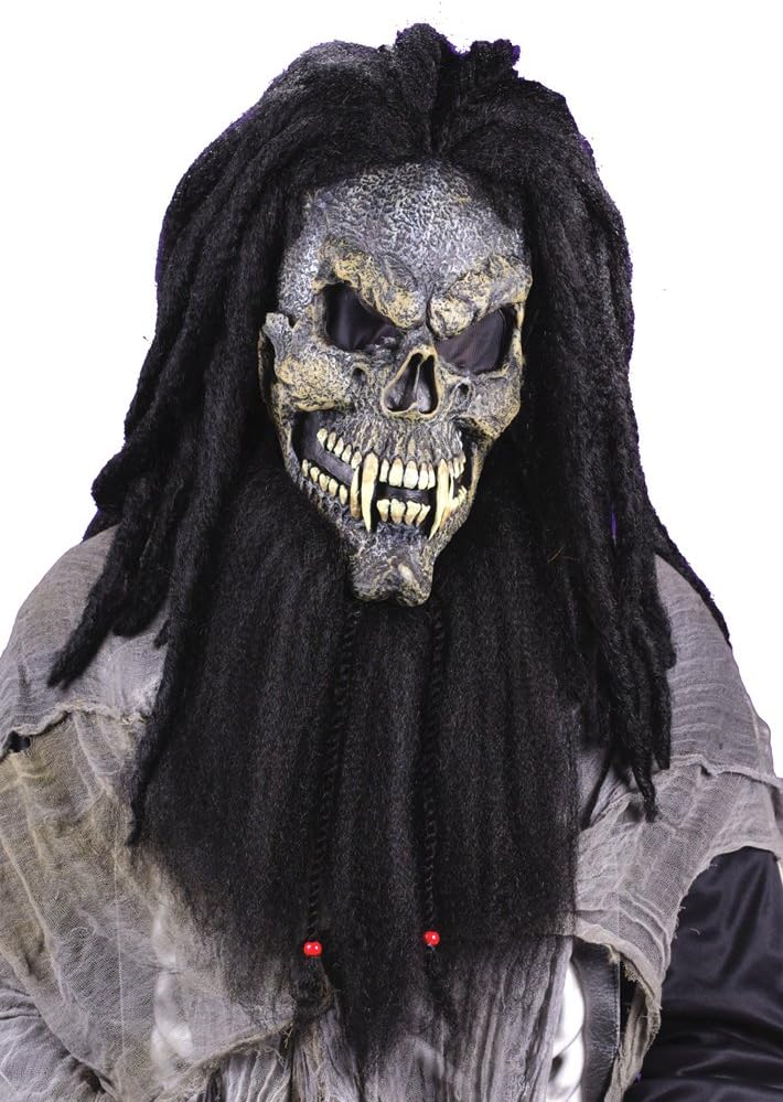 Fearsome Faces Skull Mask - Halloween Mask