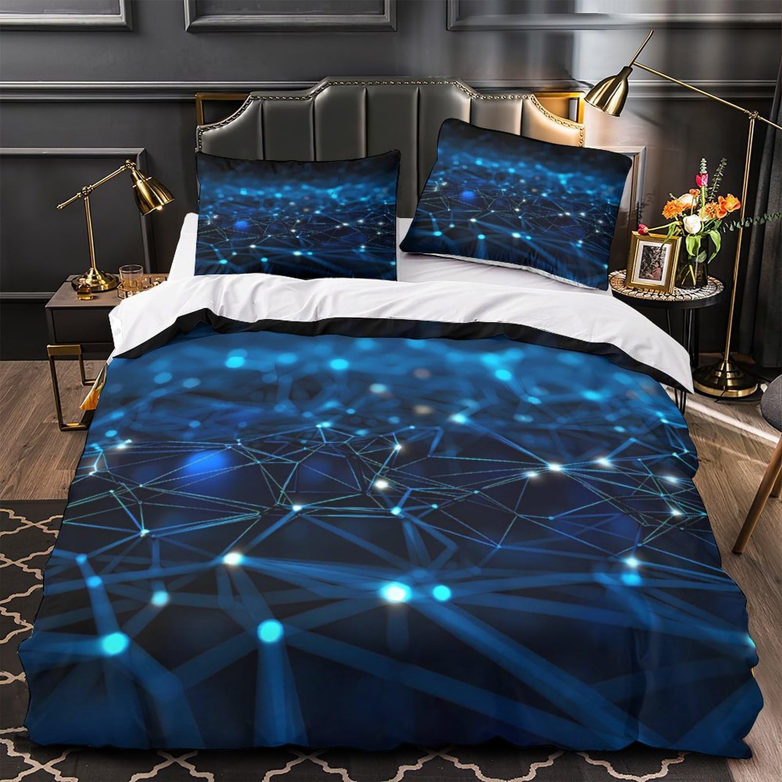 Housse de couette cycliste microfibre hypoallergénique contre les allergies de peau