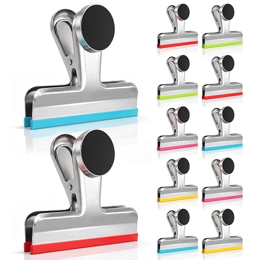 Chip Clips, Magnetic, Stainless Steel (10pk) - $19.99