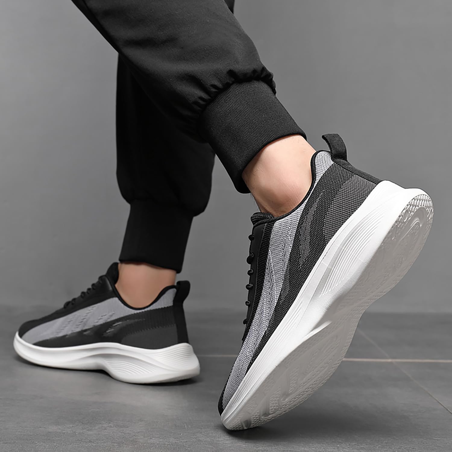 Fexkean Uomo Donna Scarpe da Ginnastica Sportive Sneakers Running Basse Basket Sport Outdoor Fitness Respirabile Mesh