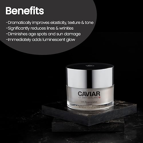 Miniatura 6 de Crema hidratante facial Caviar Regenerate  Crema antienvejecimiento para manchas de envejecimiento, tratamiento facial con ácido hialurónico y