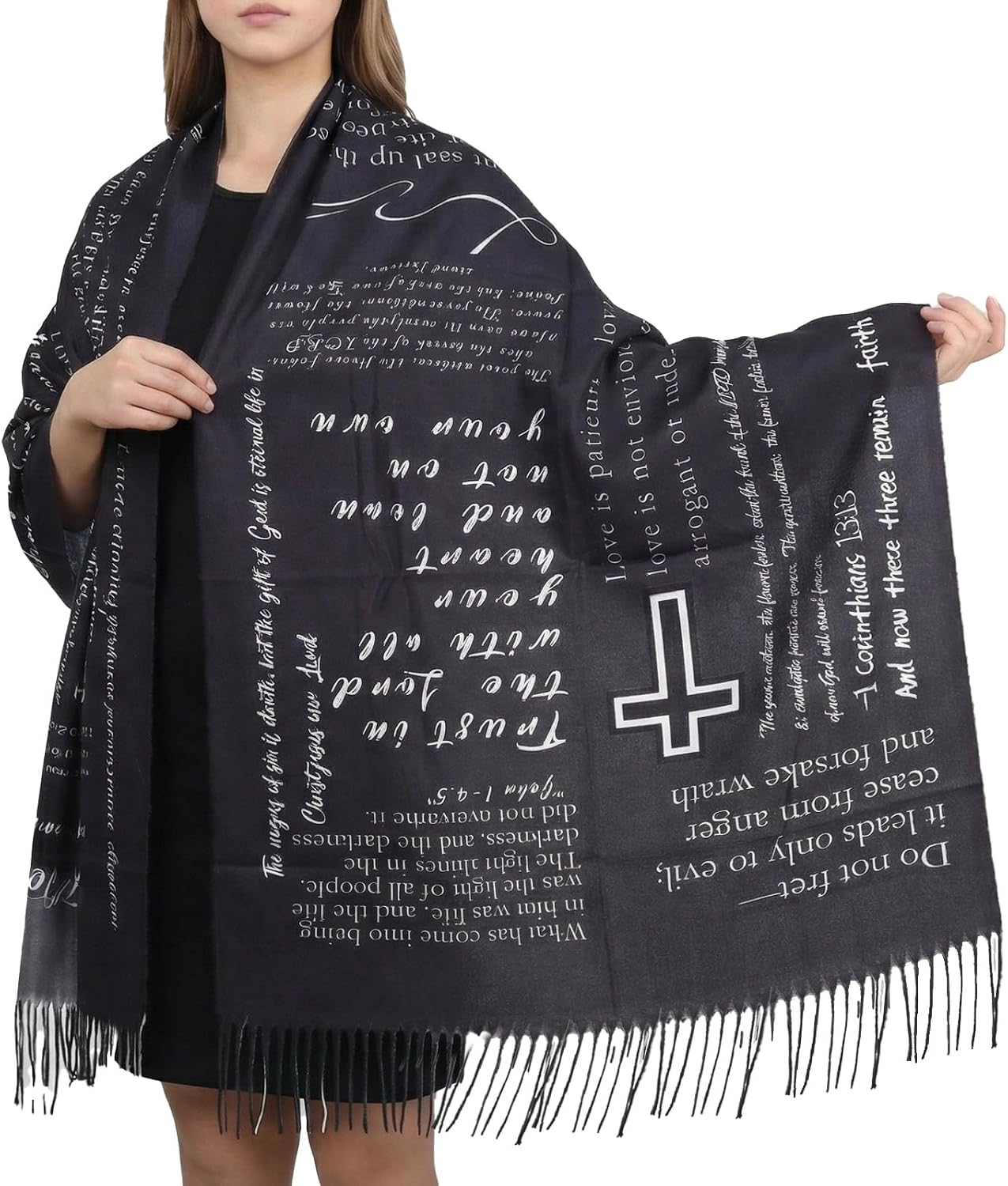 Prayer Shawl Christian Wrap Scarf For Women Prayer Scarves for Christian Scarf Gift