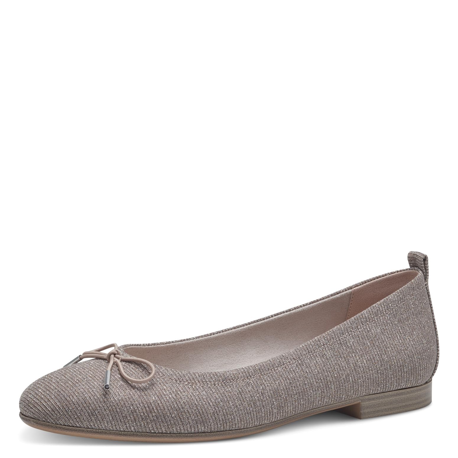 Tamaris Women's 1-22188-42 Ballet Flats, Rose Glam, 36 EU