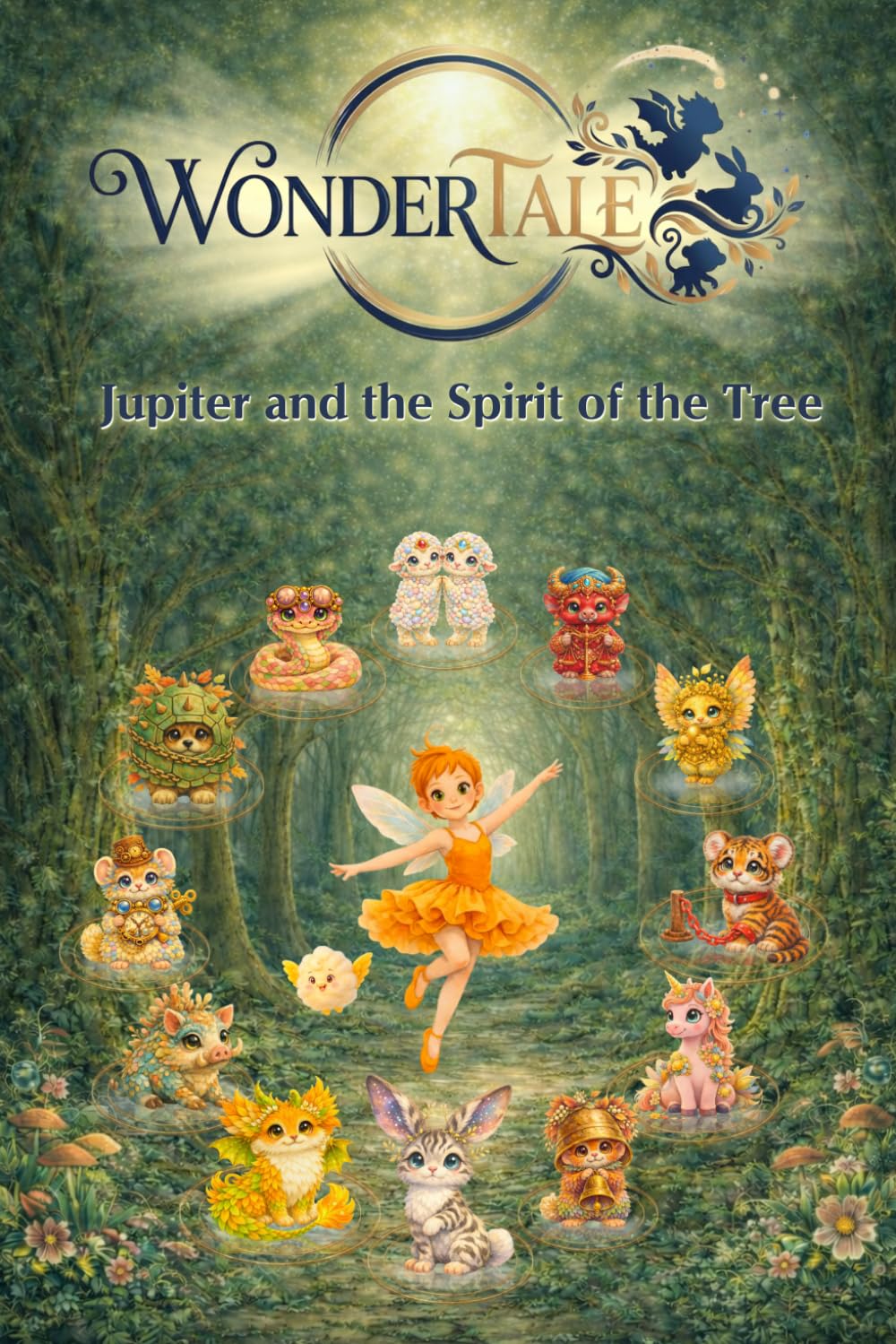 Wonder Tale Jupiter and the Spirit of the Tree: A Read-Aloud Picture Book to Nurture Self-Esteem / A Story of Courage from Animals Who Take the Next Step Forward